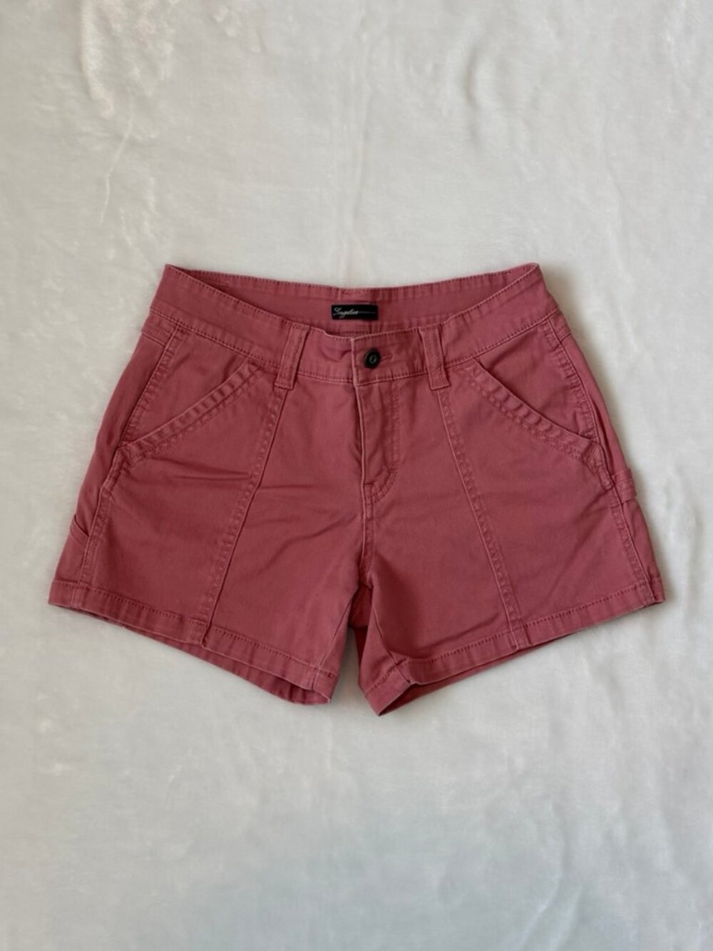 Union Bay Supplies Stretch Canvas Cargo Short - Size 4/27